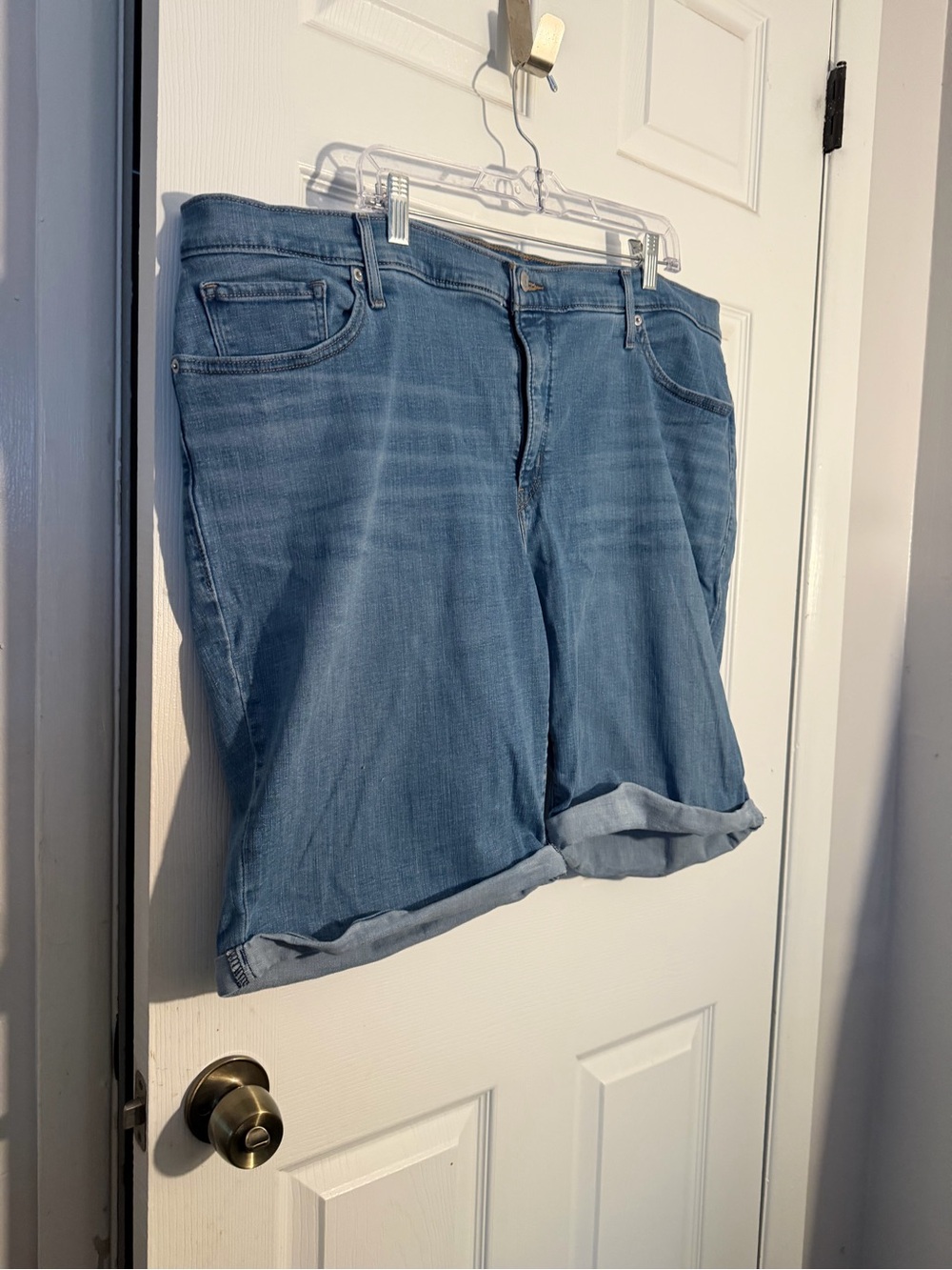 Levi’s Classic Bermuda Light Blue Denim Women's Shorts